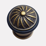 Cast Brass Ornate Design Doorstop