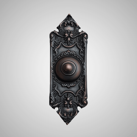 Cast Brass Ornate Doorbell