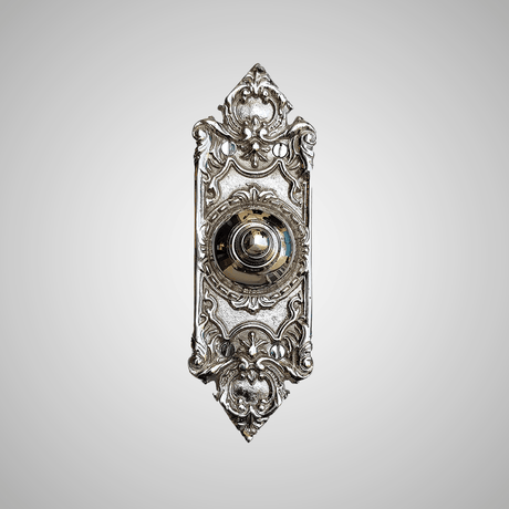 Cast Brass Ornate Doorbell