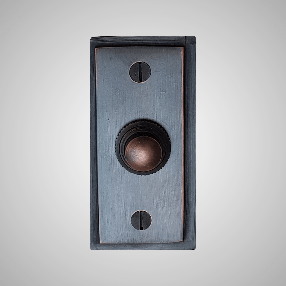 Cast Brass Plain Doorbell