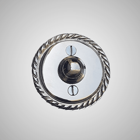 Cast Brass Rope Round Doorbell