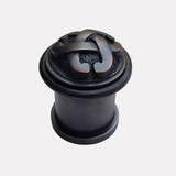 Cast Brass Scrolled Design Doorstop - Pattern 2