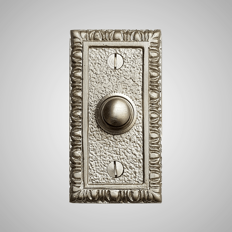 Cast Brass Textured Doorbell
