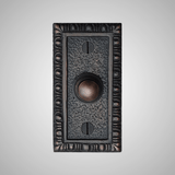 Cast Brass Textured Doorbell