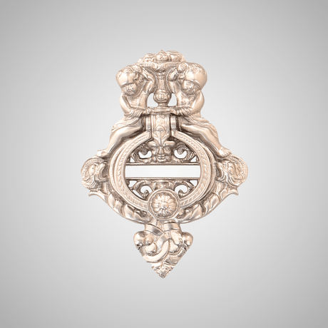 Cherubs Door Knocker