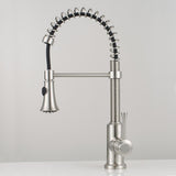 Claremont Kitchen Faucet with Spring Spout
