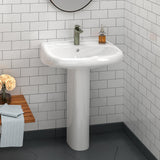 Conway Vitreous China Pedestal Sink