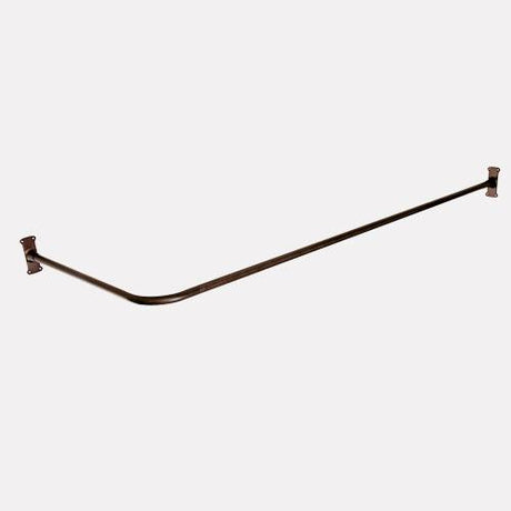 Corner Solid Brass Shower Rod