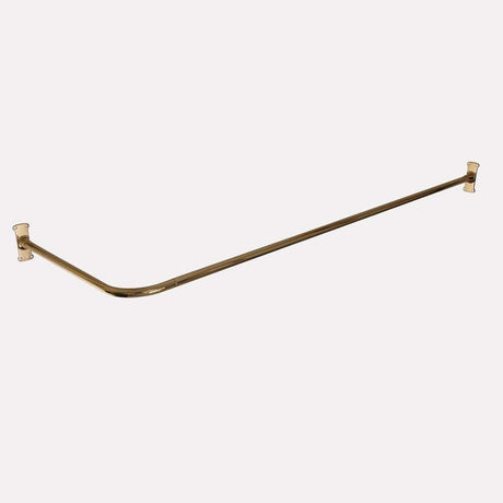 Corner Solid Brass Shower Rod