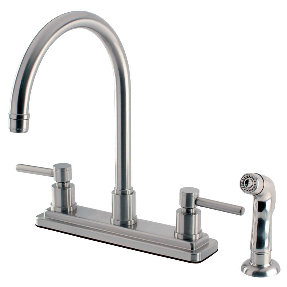 Dante Bridge Kitchen Faucet - Lever Handles