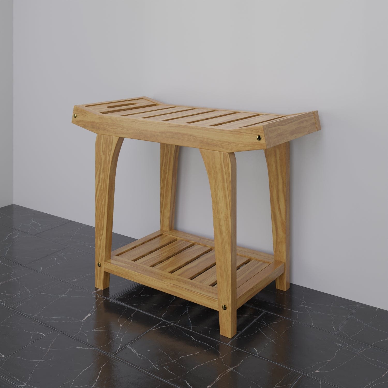 Darnest Teak Shower Stool – Magnus Home Products