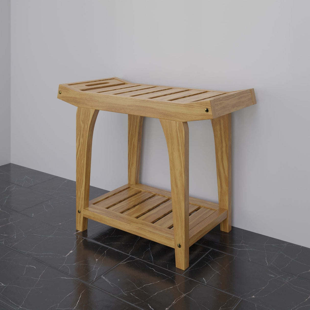 Darnest Teak Shower Stool