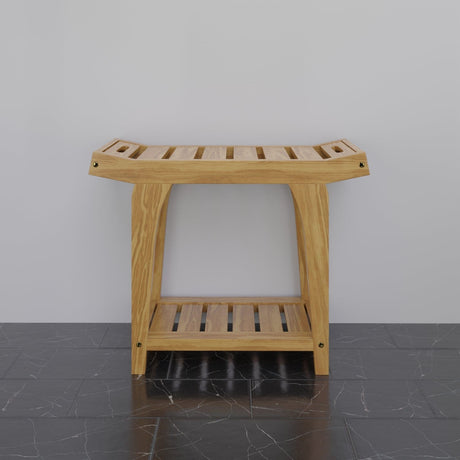 Darnest Teak Shower Stool