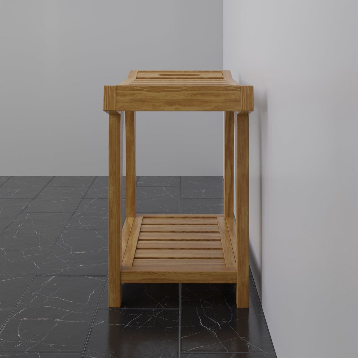 Darnest Teak Shower Stool