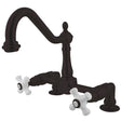 Davide Two-Handle Bridge Kitchen Faucet
