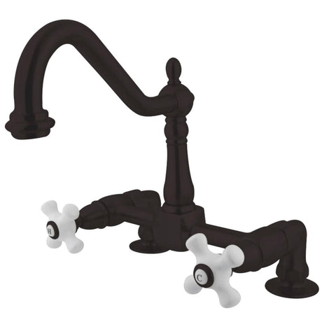 Davide Two-Handle Bridge Kitchen Faucet