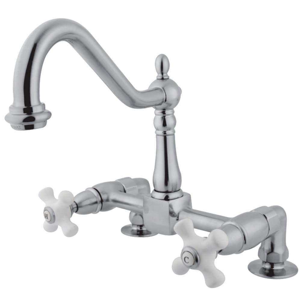 Davide Two-Handle Bridge Kitchen Faucet