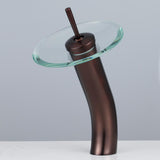 Davies Glass Waterfall Vessel Faucet