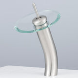 Davies Glass Waterfall Vessel Faucet