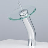 Davies Glass Waterfall Vessel Faucet