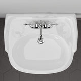 Dawson 100 Vitreous China Pedestal Sink