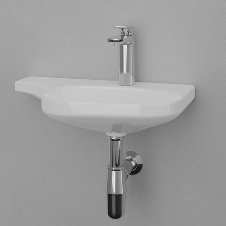 Devota Vitreous China Wall-Mount Bathroom Sink
