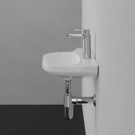 Devota Vitreous China Wall-Mount Bathroom Sink