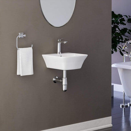 Dimity Vitreous China Wall-Mount Bathroom Sink