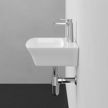 Dimity Vitreous China Wall-Mount Bathroom Sink
