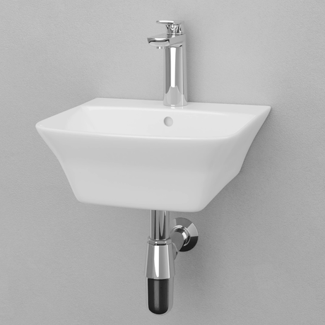 Dimity Vitreous China Wall-Mount Bathroom Sink