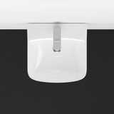 Dimity Vitreous China Wall-Mount Bathroom Sink