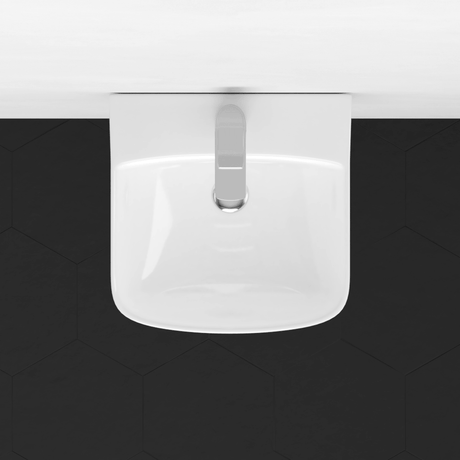 Dimity Vitreous China Wall-Mount Bathroom Sink