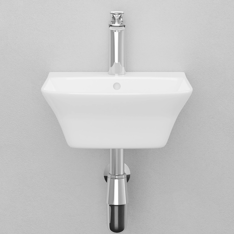 Dimity Vitreous China Wall-Mount Bathroom Sink