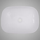 Dryden Vitreous China Square Vessel Sink