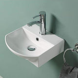 Duena Vitreous China Wall-Mount Bathroom Sink