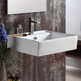 Duluth Vitreous China Wall-Mount Bathroom Sink