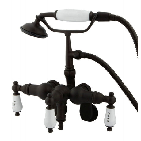 Egly Wall-Mount Tub Faucet with Hand Shower