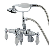 Egly Wall-Mount Tub Faucet with Hand Shower