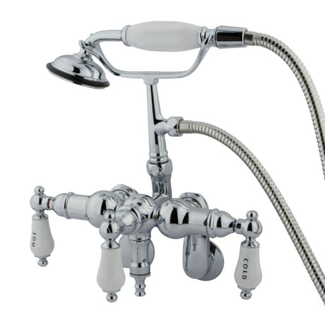 Egly Wall-Mount Tub Faucet with Hand Shower