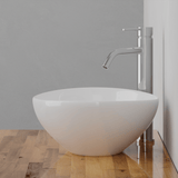 Eleva Vitreous China Oval Vessel Sink