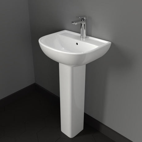 Fallston 100 Vitreous China Pedestal Sink