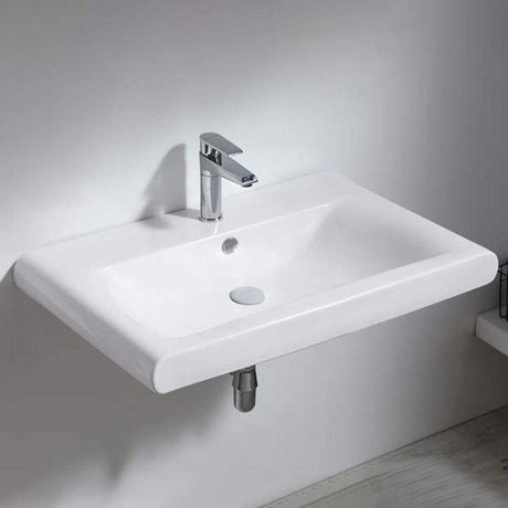 Fernie Vitreous China Wall-Mount Bathroom Sink