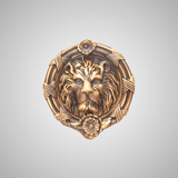 Ferocious Lion Door Knocker