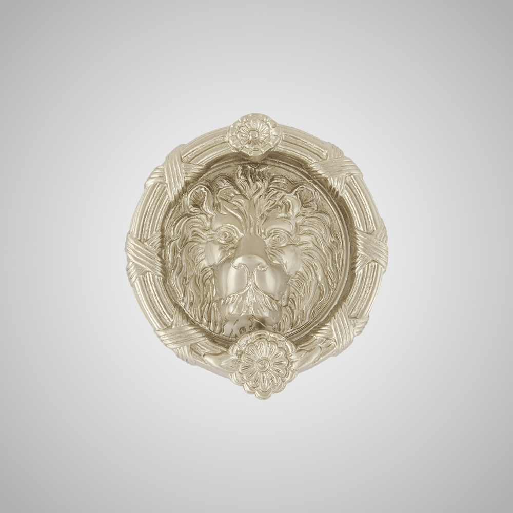 Ferocious Lion Door Knocker
