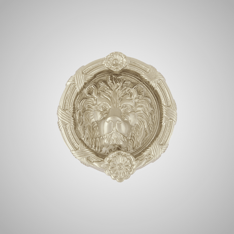 Ferocious Lion Door Knocker