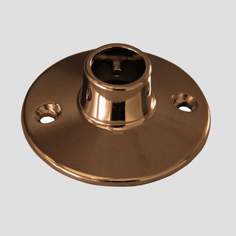 Flange for Shower Rod Ceiling Supports