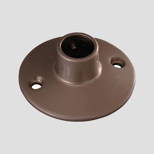 Flange for Shower Rod Ceiling Supports