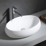 Fosston Vitreous China Oval Vessel Sink