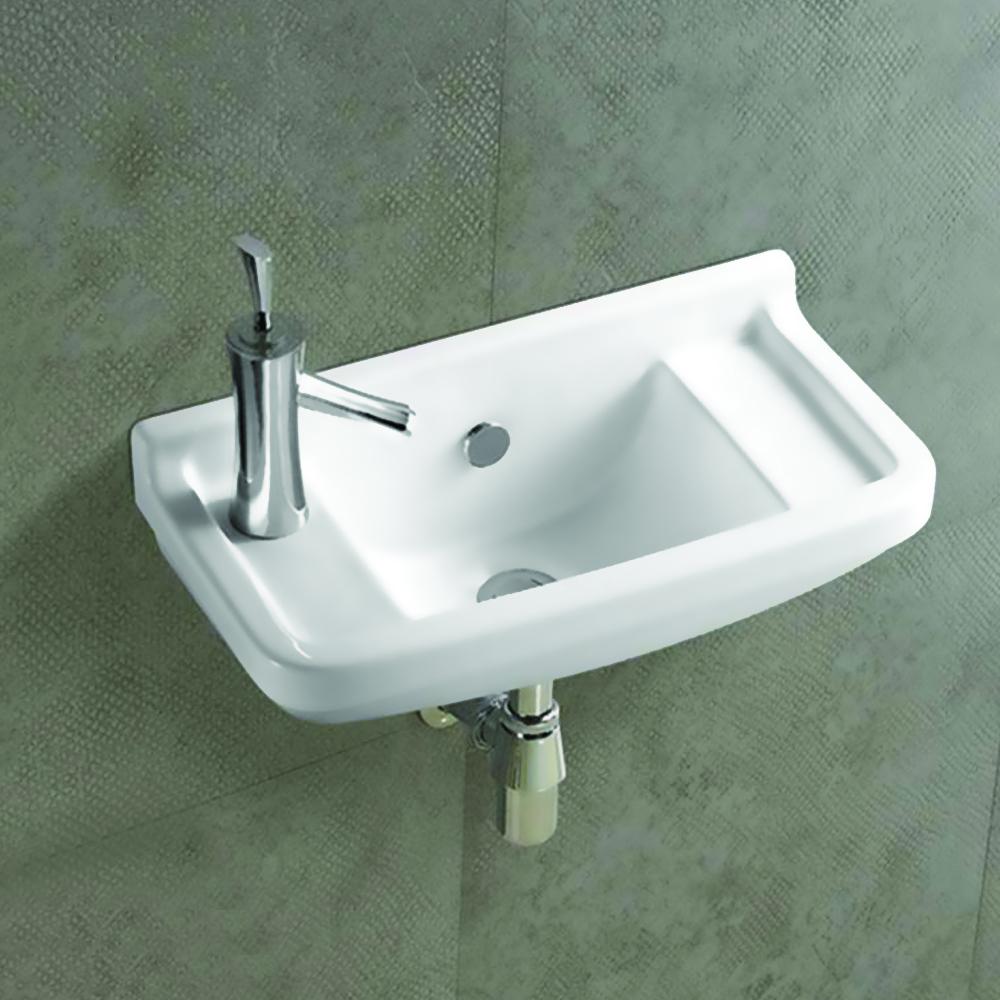 Gaho Vitreous China Wall-Mount Bathroom Sink
