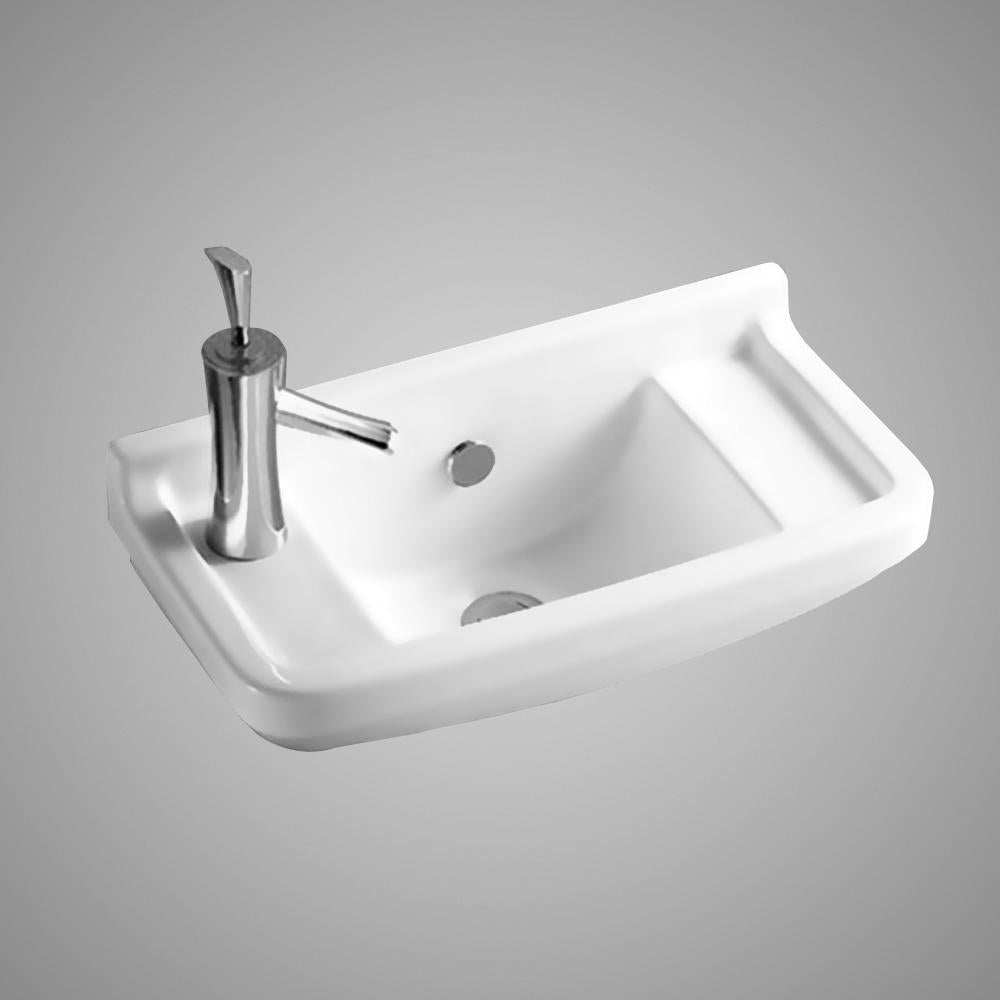 Gaho Vitreous China Wall-Mount Bathroom Sink